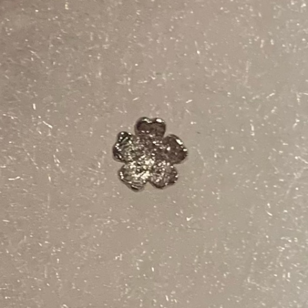 Bvla white gold a simple daisy earring - Picture 3 of 3
